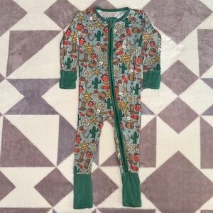 VGUC Little One Shop 12-18M Convertible Bamboo Sleeper - Wild West